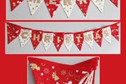 Beautiful Christmas Bunting