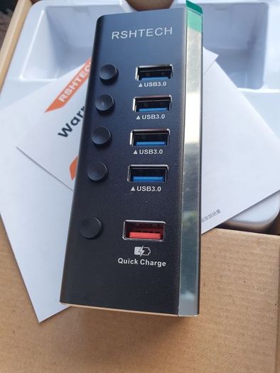 Powered hub Rshtech 5 ports