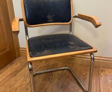 Mid century modern cantilever office chair