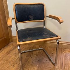 Mid century modern cantilever office chair