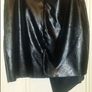 Bnwt Pretty Little Thing  Black Faux Leather Ring Belt Mini Skirt Size UK14 EU42 Postage Included Image 8