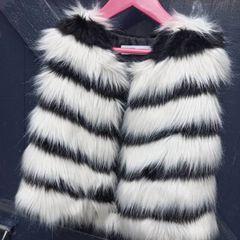 Girls Faux Fur Gilet