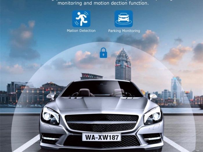 Dash Cam Front and Rear 1080P Full HD Dual Dash Camera In Car Camera Dashboard Camera Dashcam for Cars 170 Wide Angle HDR with 3.0" LCD Display