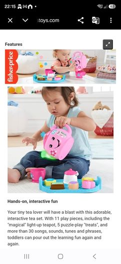 Fisher price laugh & learn tea set