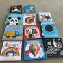Baby toys, stacking rings and boxes and a selection of books Image 3
