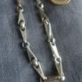 79.5g sterling silver fancy link necklace Image 5