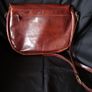 Large classic sturdy Vintage brown Leather hand Bag ADAX Image 9