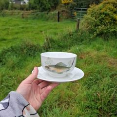 Fish china gravy bowl postage possible