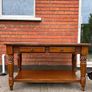 Solid Wood Colonial Console / Hall Table Image 2