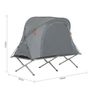 Tent 4 in 1  Set incl camp bed, tent roof, mattress, sleeping bag and inflatable pillow Image 2