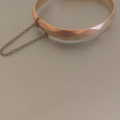 Vintage Gold and Bronze Core Bangle