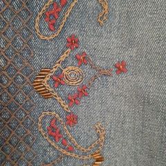 Vintage look bootcut jeans