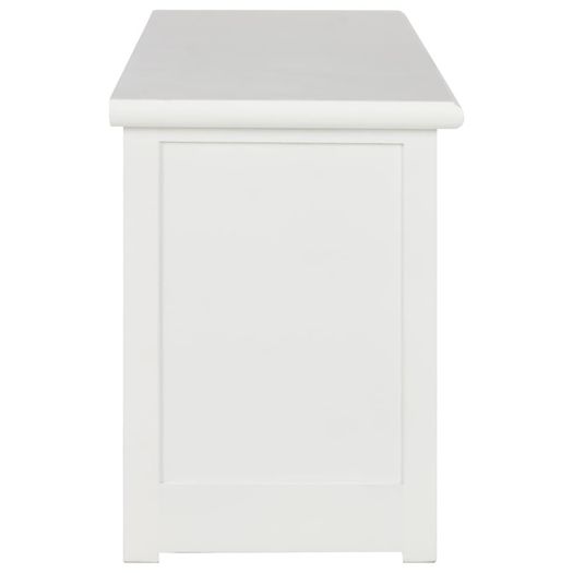 TV Cabinet White 120x30x40 cm Wood