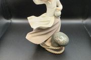 Vintage NAO by Lladro Porcelain Girl Figurine Spain
