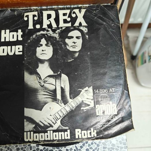 6 T.Rex Marc Bolan German PS 7"s