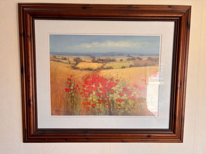 G. Spence, 'the Poppy Field' Wall Art