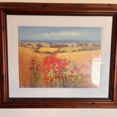 G. Spence, 'the Poppy Field' Wall Art