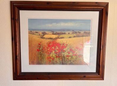 G. Spence, 'the Poppy Field' Wall Art