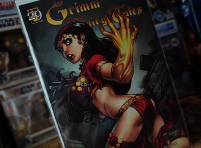 Grimm Fairy Tales ! Issue #29 ! B Cover Variant ! King Midas ! 2008 ! by Zenescope Entertainment !