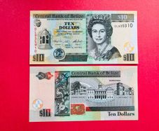 Belize   10  Dollars  2016  Pick  68 ( Uncirculated )