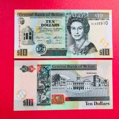 Belize   10  Dollars  2016  Pick  68 ( Uncirculated )