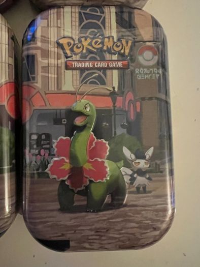 Pokemon 4 Lumiose City Mini Tins NEW
