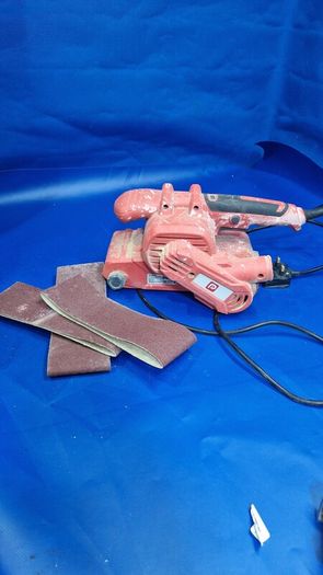 Electric Belt Sander  240V  with Extra Sanding Belts