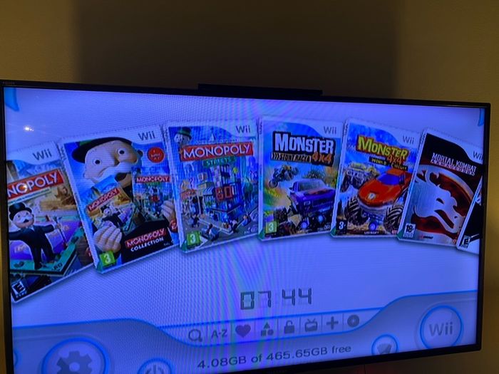 Modded Wii 500gb
