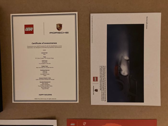 LEGO 5006655 Porsche Welcome Pack