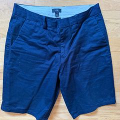 River Island Chino Shorts Navy W30