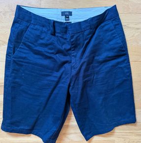 River Island Chino Shorts Navy W30
