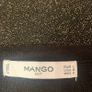 Mango Suit black & gold sparkly top. Size L Image 5