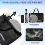 Stagg 12" drum practice Pad + Vhfosso 12" pad Pad with Stand, Sticks and Drum Stick Bucket and bag Image 5