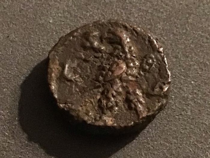 Rome Emperor Aurelian 287 AD Potin Tetradrachm