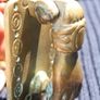 Antique Brass Doorknocker 5" x 2,4" Image 6
