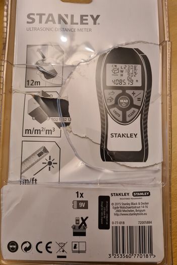 Stanley Ultrasonic Distance Meter