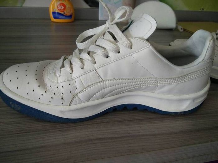 Puma GV trainers.