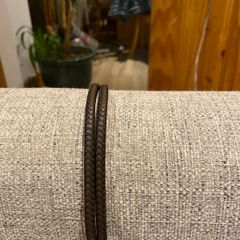Leather bracelet