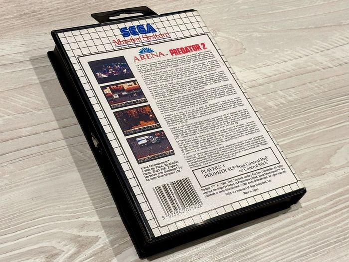 Predator 2 for Sega Master System - Boxed & Minty