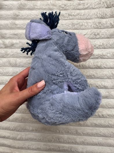Disney Eeyore Plush from Winnie the Pooh & Friends with Patches Soft  Plush approx. 20 cm. Used Please see photos