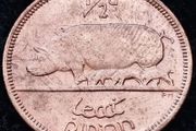 [#304] - Ireland 1967 | Irish 1/2d | Irish Half Penny | KM.10 | UNC