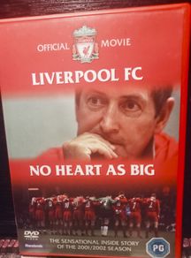 2002. Liverpool FC. No Heart As Big. DVD.