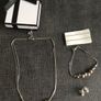 Costume jewellery set. Necklace, bracelet, earrings. Brand New. Unwanted gift. Image 3
