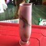 Lovely vintage glass vase approx 14 inches high Image 5