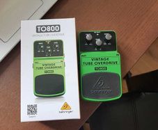 Behringer TO800 Vintage Tube Overdrive Pedal