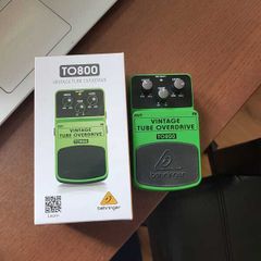 Behringer TO800 Vintage Tube Overdrive Pedal