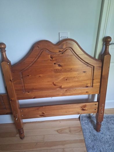 Solid Pine Single Bed