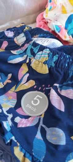 Baby girl shorts 5 pairs