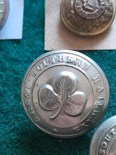 old Irish buttons