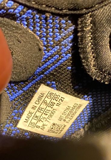 Yeezy dazzling blue